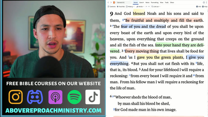 Genesis 9:1-7 There’s Another Forbidden Tree In Noah’s Story And We Missed It